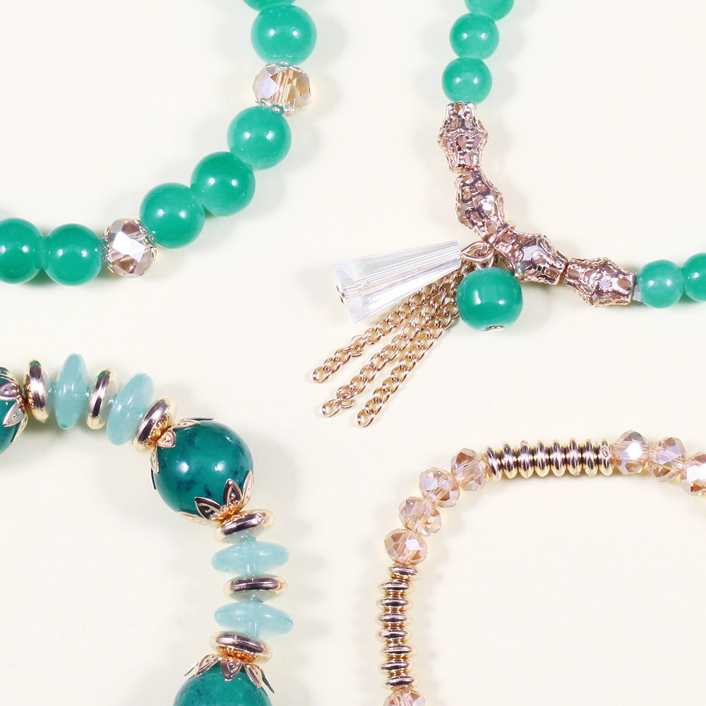 Colorful pop bracelets plus size