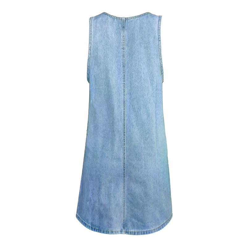 Women's Denim Sexy Cool Sling Dress