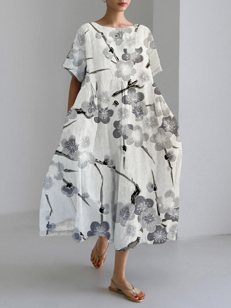 Women's Printed Casual Fashion Short Sleeve Dress